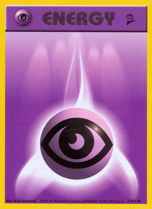 Psychic Energy 129, Base Set 2