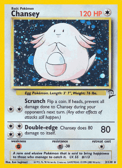 Chansey Pokémon TCG card art