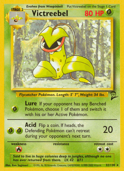 Victreebel 32, Base Set 2