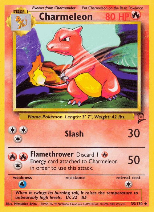 Charmeleon 35, Base Set 2