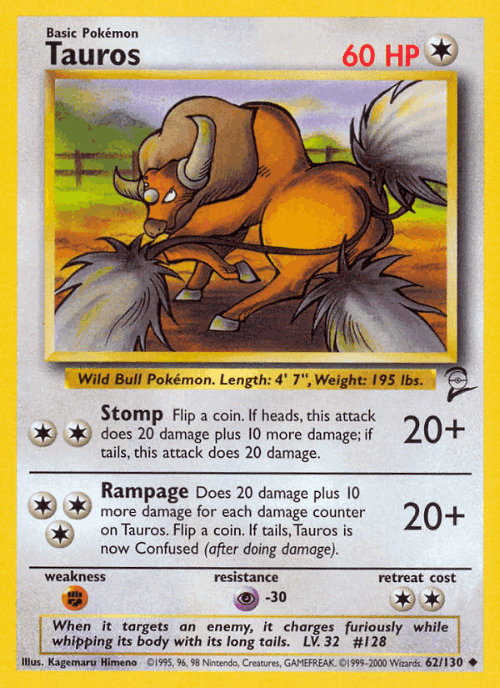 Tauros 62, Base Set 2