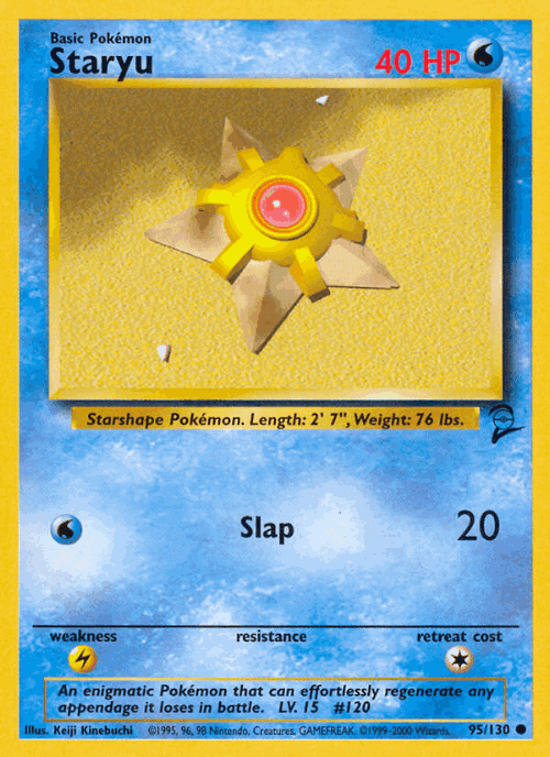 Staryu 95, Base Set 2