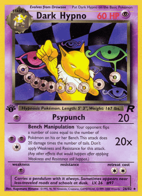 Dark Hypno 26, Team Rocket