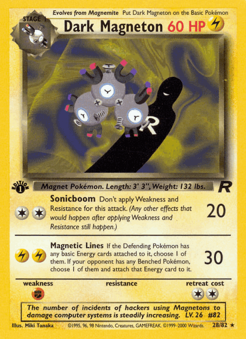 Dark Magneton 28, Team Rocket