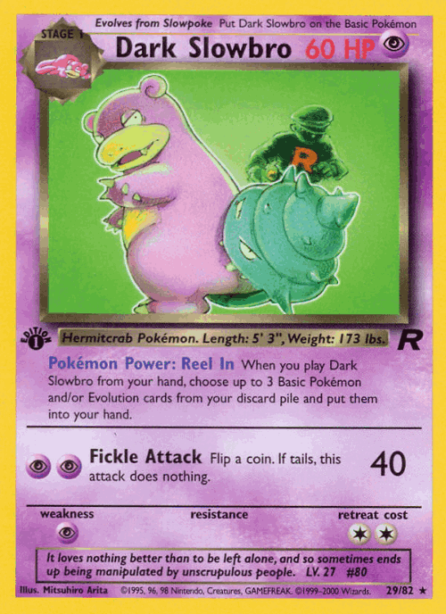Dark Slowbro 29, Team Rocket