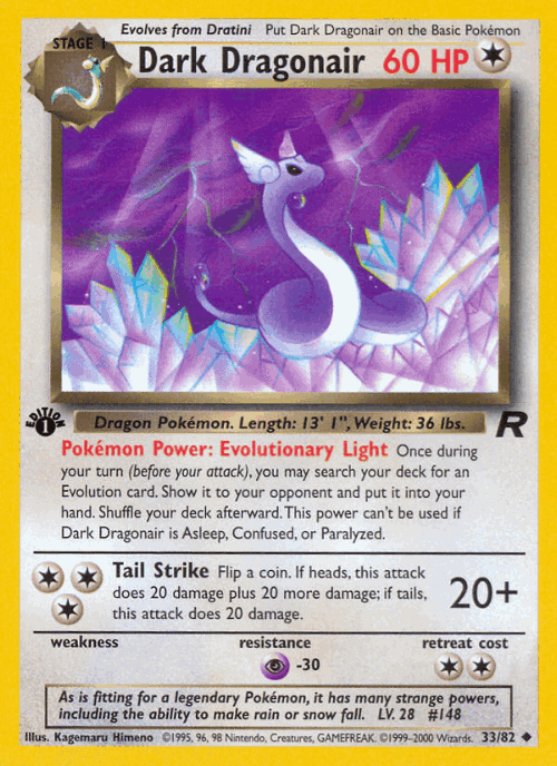 Dark Dragonair 33, Team Rocket