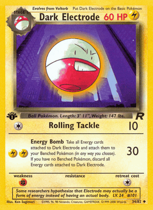 Dark Electrode 34, Team Rocket