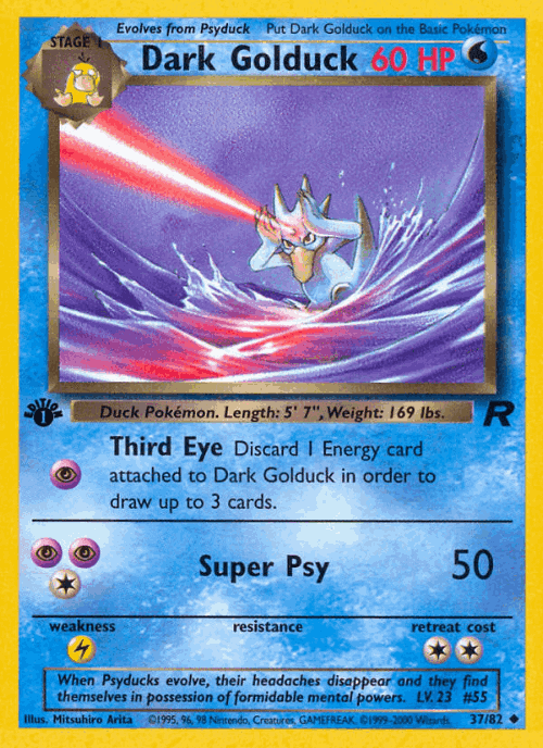 Dark Golduck 37, Team Rocket