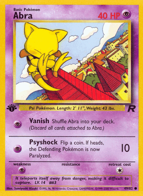Abra 49, Team Rocket