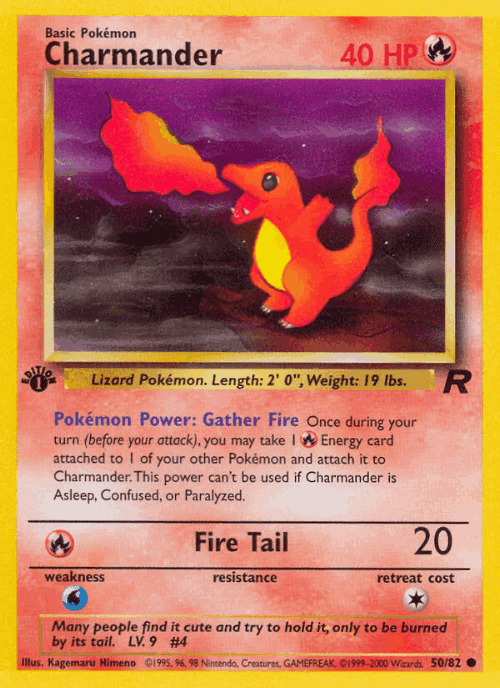 Charmander 50, Team Rocket