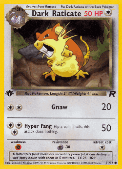 Dark Raticate 51, Team Rocket
