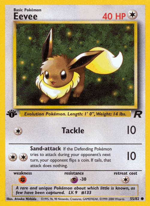 Eevee 55, Team Rocket