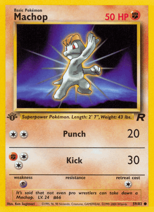 Machop 59, Team Rocket