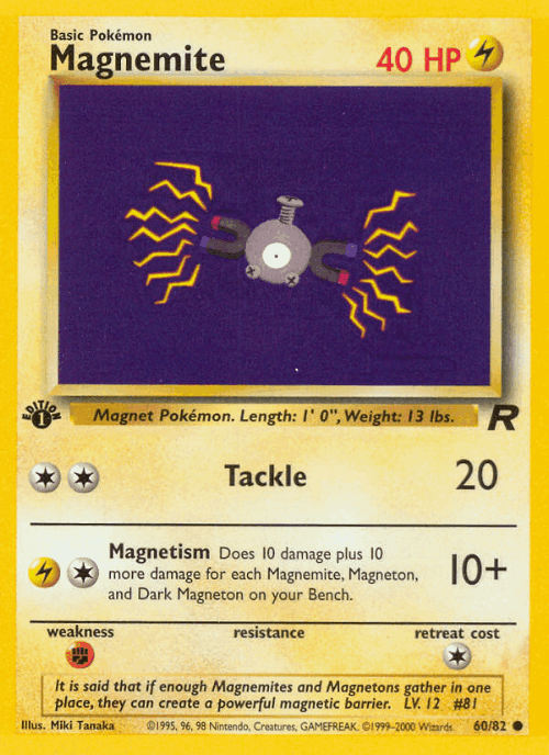 Magnemite 60, Team Rocket