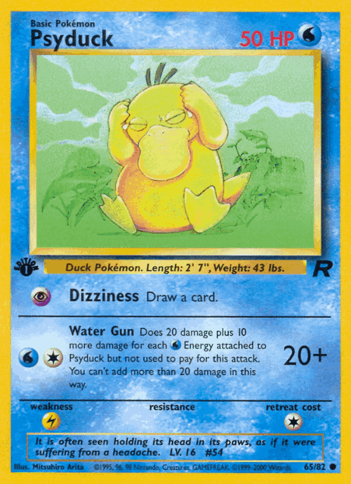 Psyduck 65, Team Rocket