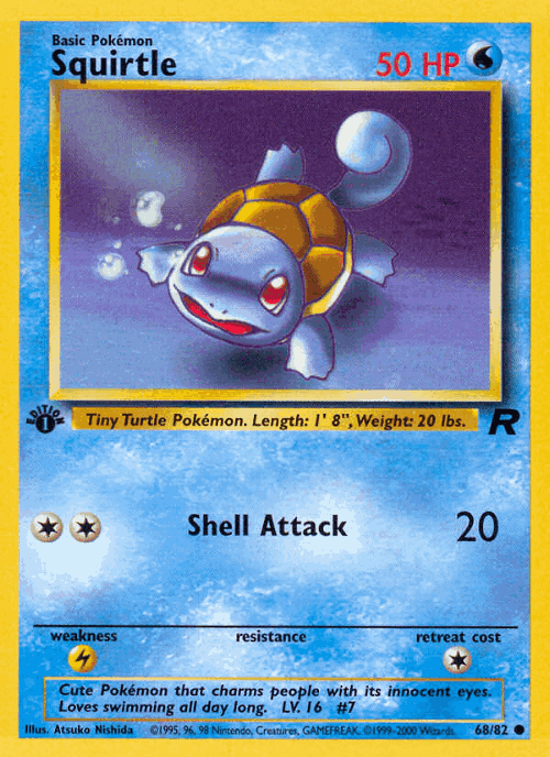 Squirtle 68, Team Rocket