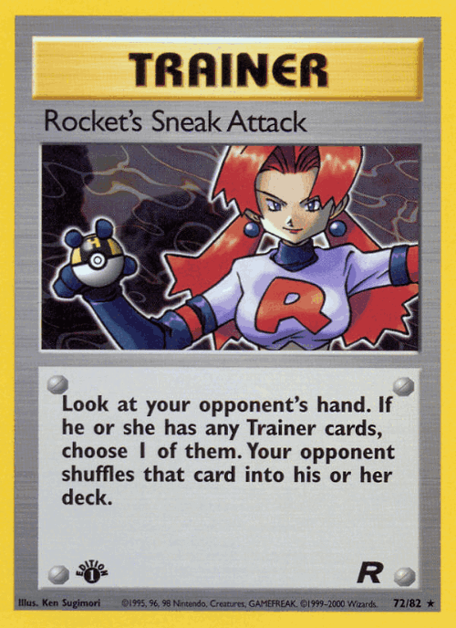 Rocket's Sneak Attack 72, Team Rocket