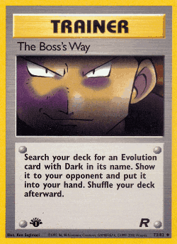 The Boss's Way 73, Team Rocket