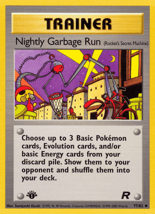 Nightly Garbage Run 77, Team Rocket