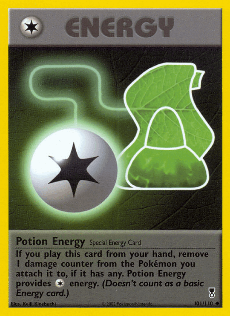 Potion Energy #101 from Legendary Collection - Uncommon - Illustrated by Keiji Kinebuchi