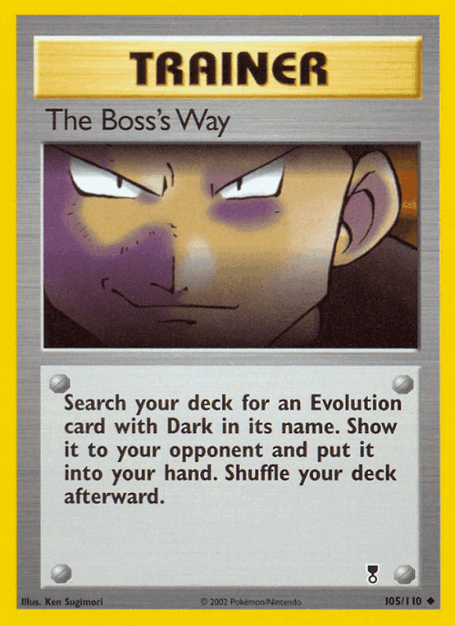 The Boss's Way 105, Legendary Collection