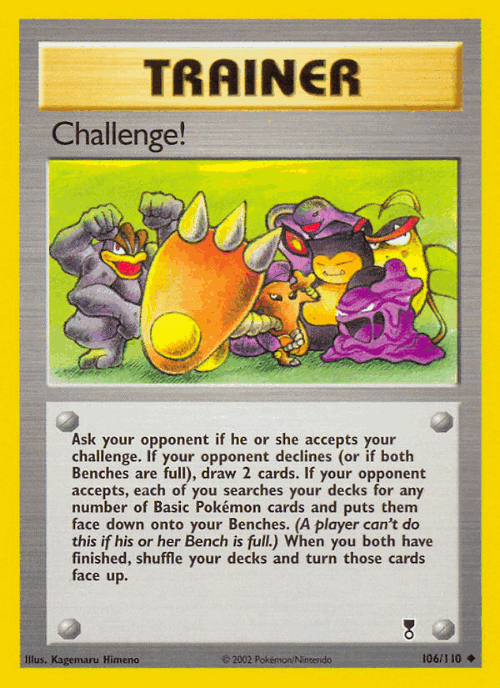 Challenge! 106, Legendary Collection