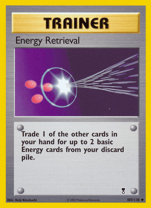 Energy Retrieval 107, Legendary Collection
