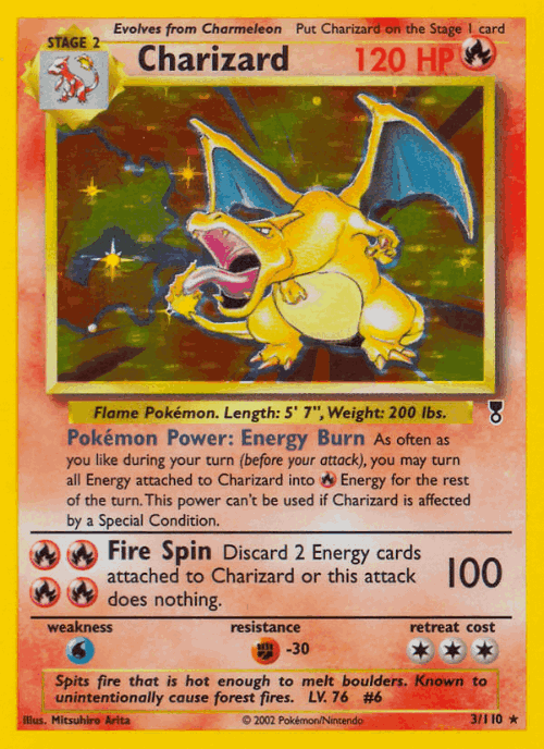 Charizard Legendary Collection card