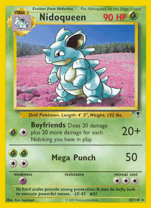 Nidoqueen 32, Legendary Collection