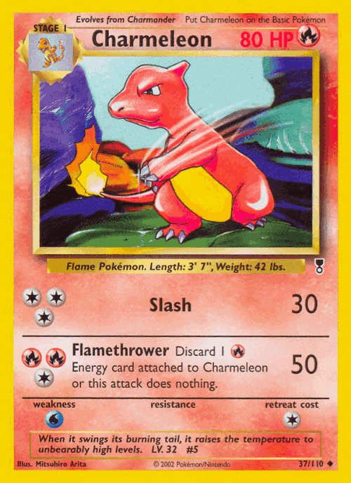 Charmeleon 37, Legendary Collection