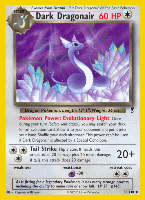 Dark Dragonair 38, Legendary Collection