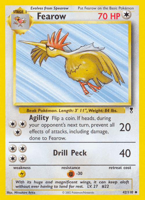 Fearow Legendary Collection card