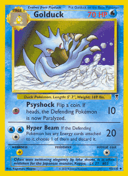 Golduck 43, Legendary Collection