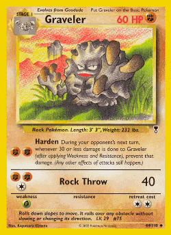Graveler 44, Legendary Collection
