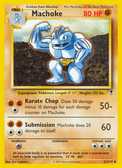 Machoke 51, Legendary Collection