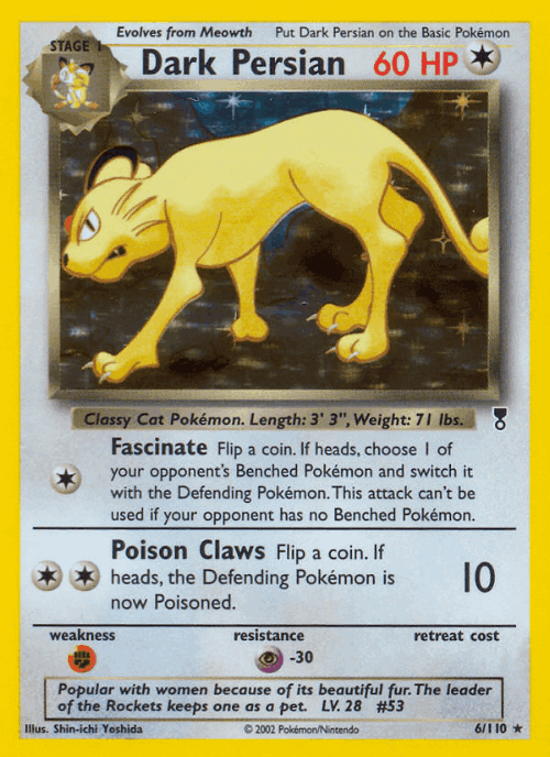 Dark Persian Legendary Collection card