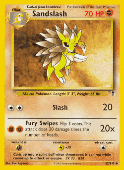 Sandslash 62, Legendary Collection