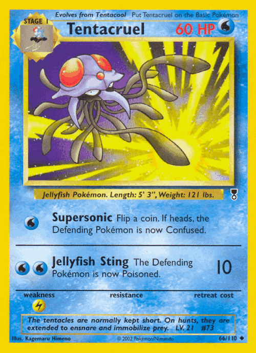 Tentacruel 66, Legendary Collection
