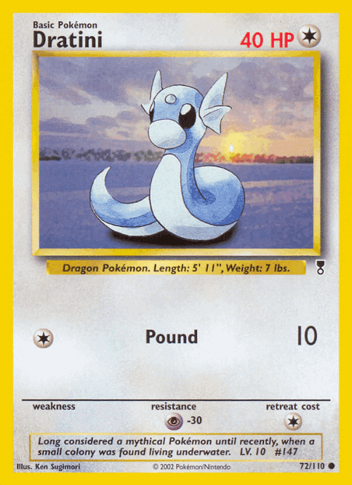 Dratini 72, Legendary Collection