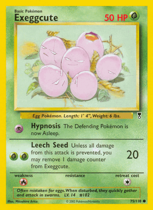 Exeggcute 75, Legendary Collection