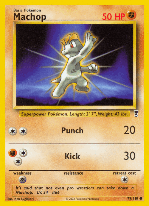 Machop 79, Legendary Collection