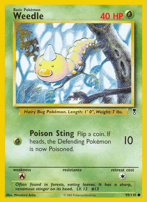 Weedle 99, Legendary Collection