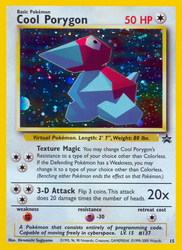 Cool Porygon Pokémon TCG card art