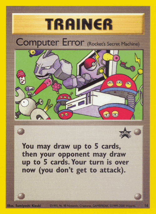 Computer Error Pokémon TCG card art