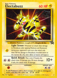 Electabuzz Pokémon TCG card art
