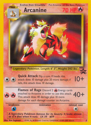 Arcanine Pokémon TCG card art