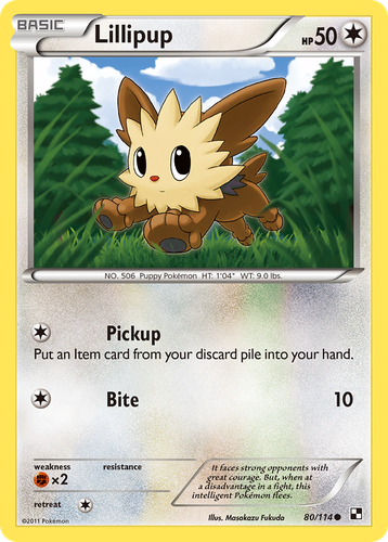 Lillipup 80, Black & White