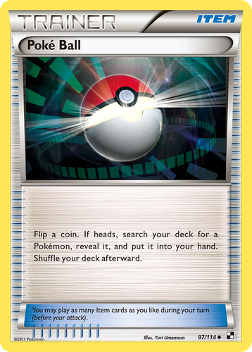 Poké Ball 97, Black & White
