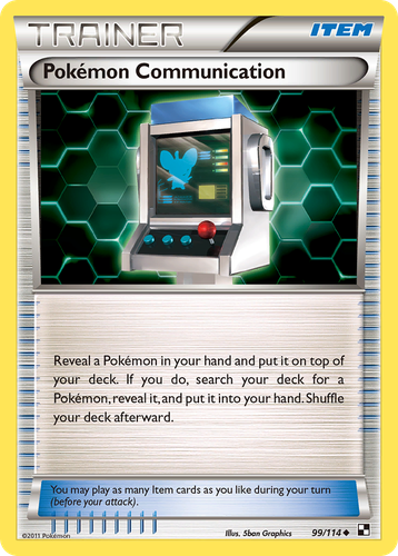 Pokémon Communication 99, Black & White
