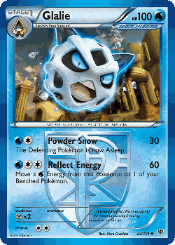 Glalie Pokémon TCG card art